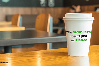 What does Starbucks actually sell?