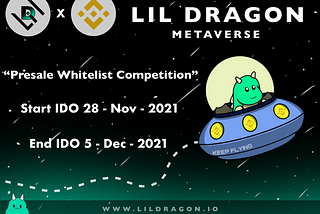 Private Sale x100 Whitelist Competition Lil Dragon Nft’s Metaverse