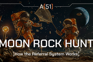 Moon Rock Hunt— How the Referral System Works?