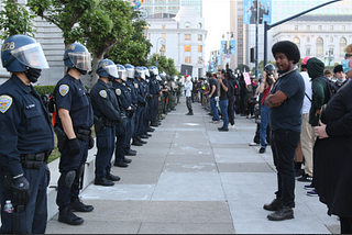 Preventing peaceful protests from being hijacked by people engaging in violence