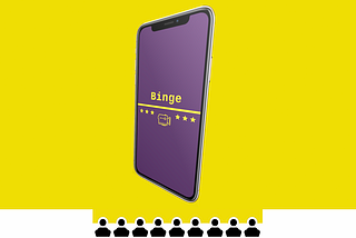 Binge: um aplicativo hipotético para recomendação de filmes e séries — estudo de caso em UX/UI