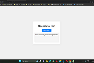 Building an Audio to Text with Real-Time Speech Recognition Using HTML, JavaScript, and Web APIs