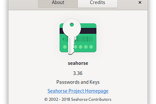 Git Credential Management with Gnome Passwords and Keys (Seahorse) in Linux