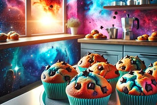 The Intergalactic Banana-Peanut Butter-Chocolate Chip Muffin Mission