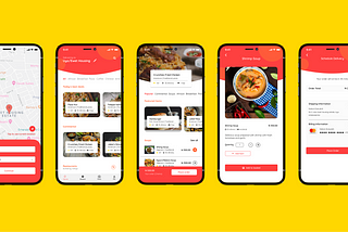 UI/UX Case study: Designing a food delivery app (Meals on Wheels)