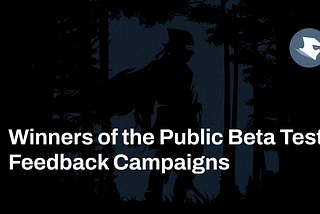 Winners of the Public Beta Test Feedback Campaigns
