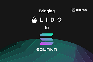 Introducing Lido for Solana