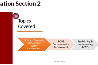 ISO 22301: 2019-Business Continuity Management System (BCMS) Foundation