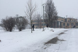 Surprise Snow Day at Oswego