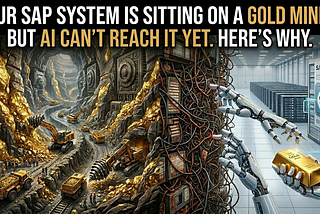 Your SAP System Is Sitting on a Gold Mine — But AI Can’t Reach It Yet. Here’s Why.