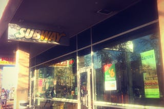 SUBWAY: Which sub-of-the-day has the lowest calories?