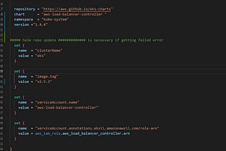 ALB CONTROLLER ON AWS EKS using HELM