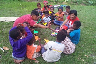 Endless struggle and hope for the education of Papuan children