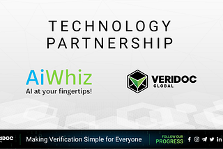 VeriDoc Global Partners with AiWhiz