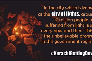 Karachi -From greatest economic hub to one of the worst livable cities.