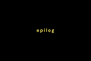 void filler: epilog