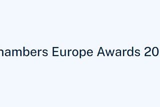 Chambers Europe Awards 2021 Winners
