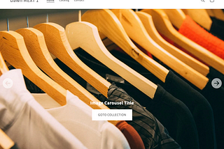 Extend Shopify Dawn Theme with a Custom Tailwind CSS Carousel Section