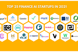 Top 25 Finance AI Startups in 2021