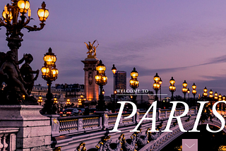 Tourism Campaign — Paris