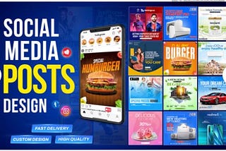 Where can I get a graphic designer who designs social media post designs?