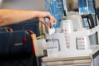 Delta Air Lines is Trialing TURN Reusable Cups For Main Cabin Drink Service in an Attempt to Slash…