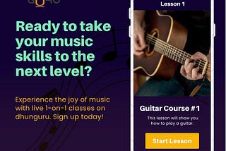 Learn Music on Your Own Schedule with Dhunguru