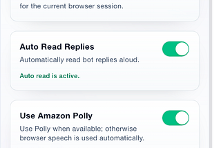Bridging the Gap Between Data and Dialogue: Introducing Voice Capabilities to changAI