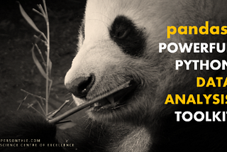 A Quick Introduction to the “Pandas” Python Library