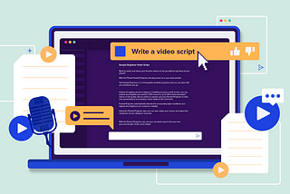 How to generate video scripts using an AI script generator