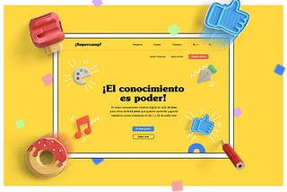 UX Case study: ¡Supercamp!