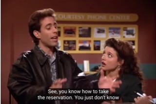 The Daily Story About Nothing (aka every Seinfeld episode)