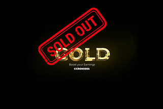 Gold Rewards Boost NFT — SOLD OUT