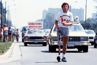 The Boy Who Ran 42km for 143 Days on One Leg to Fight Cancer |Terry Fox