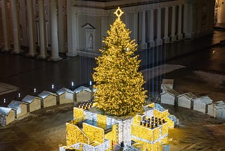 In Lithuania, Love Is… A Christmas Tree!