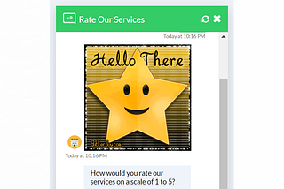 Creating a “Rate Our Services” Bot