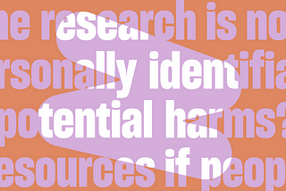 Editorial image of key words relating to the consent process.