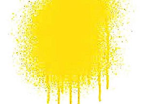 Yellow Splatter