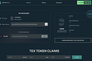 How to Claim your $TEX Tokens!