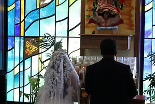 Consecrated Love: A Marriage at the Feet of the Mother