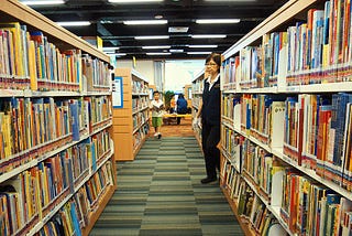 A view of a library