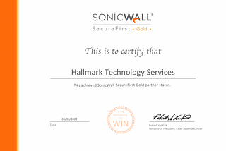 Sonicwall Golden partner in Qatar. The best partner in the Middle east. Gold standard.