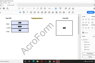 Working With PDF AcroForms | C# | itext7