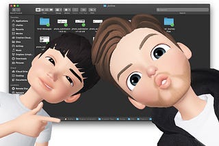 Two designers designing