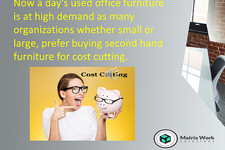 Why Go For Pre Owned Furniture for Your Office