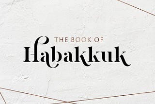 the book of habakkuk