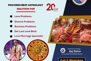 Love Marriage Specialist in Faridabad +91–7973202840