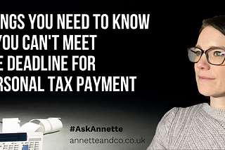 There are many reasons you might not be able to pay your taxes by the appointed deadline.