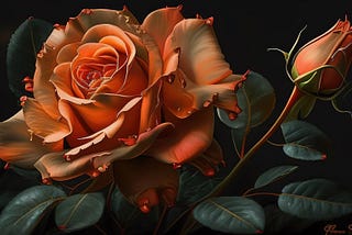 Orange rose!