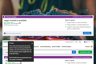 What I learned About Alt Domain Extensions & Vegan Markets
